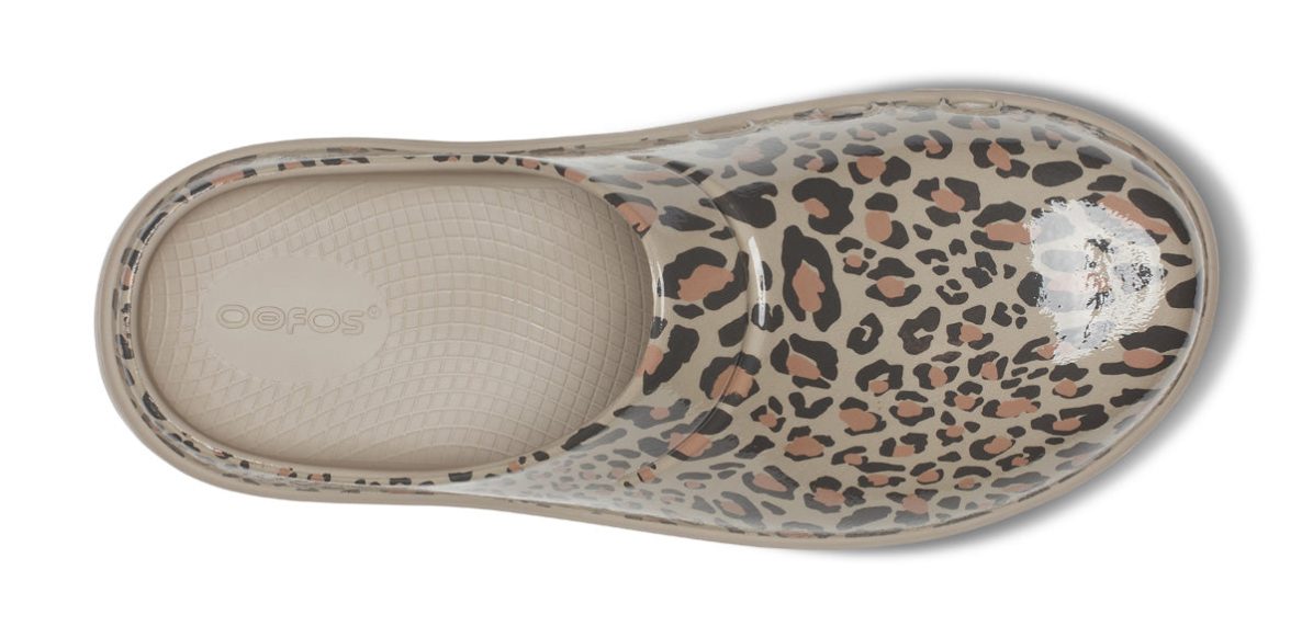 Women's OOcloog Limited Edition Clog - Nomad Leopard - Image 6