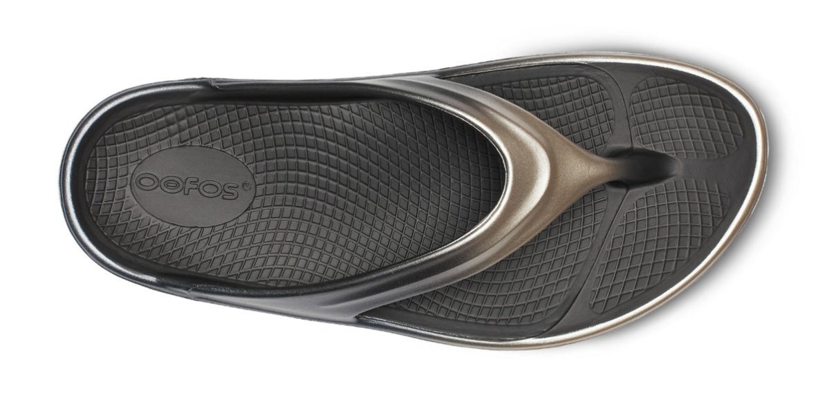 Women's OOmega OOlala Stacked Sandal - Latte Fade - Image 6