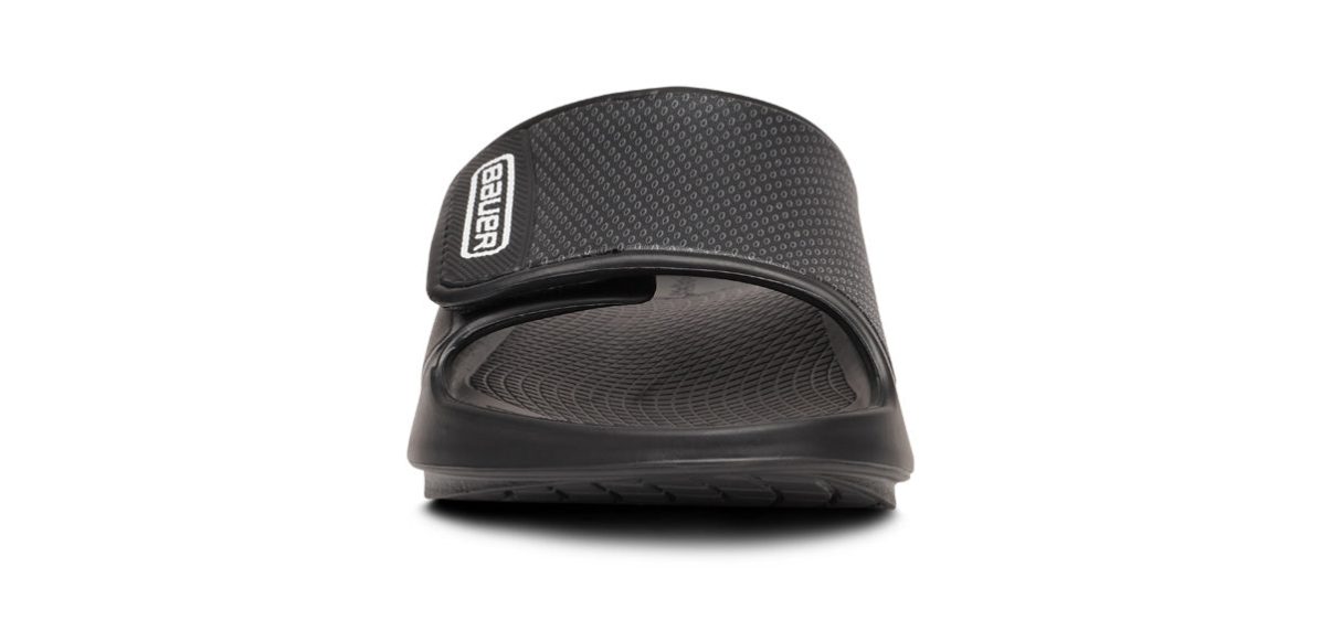 BAUER/OOFOS Men's OOahh Sport Flex Sandal – Black - Image 3